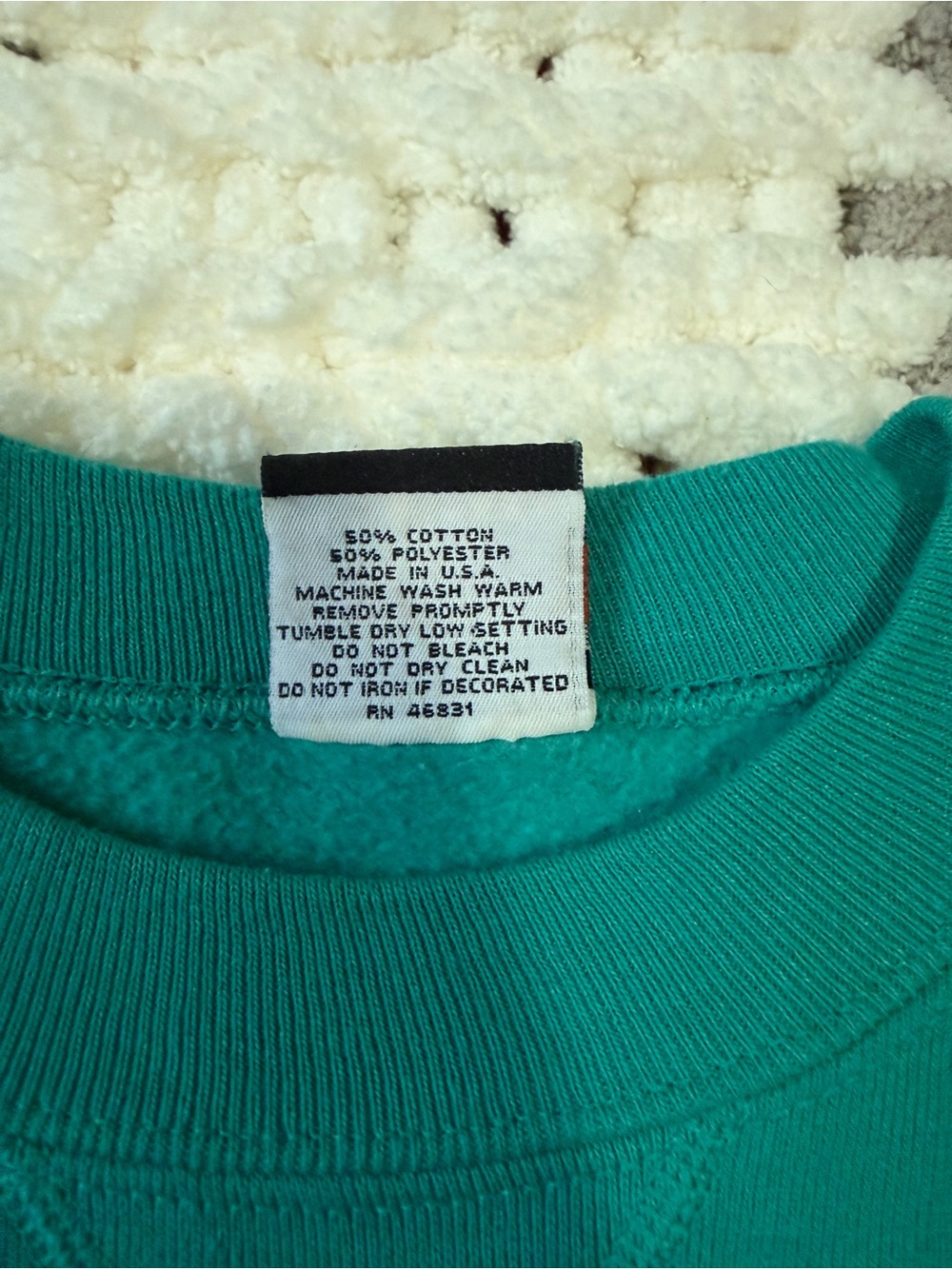 Vintage 1991 Rocky mountains national park wolf pack crewneck size XL - Picture 5 of 6